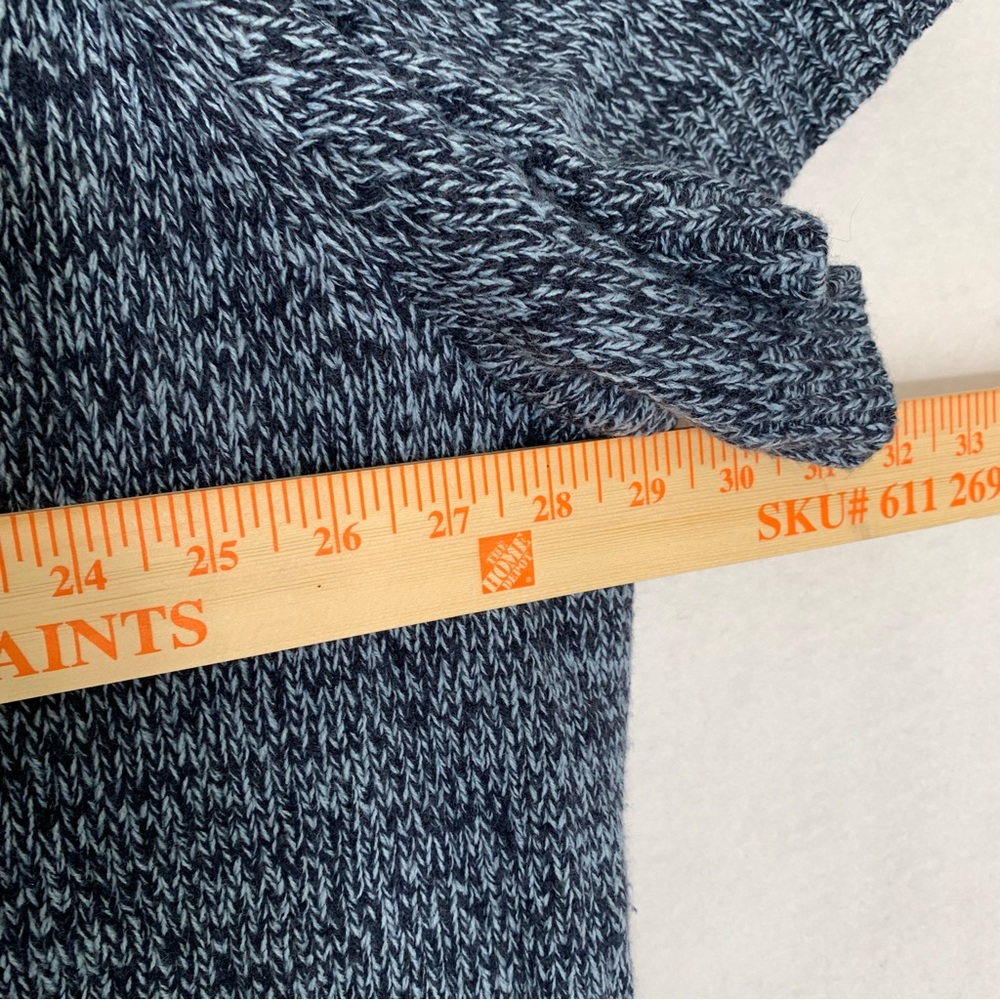 Woman Within Plus Size Cardigan Sweater Short Sleeve Button-Front Marled 5X - Picture 7 of 10